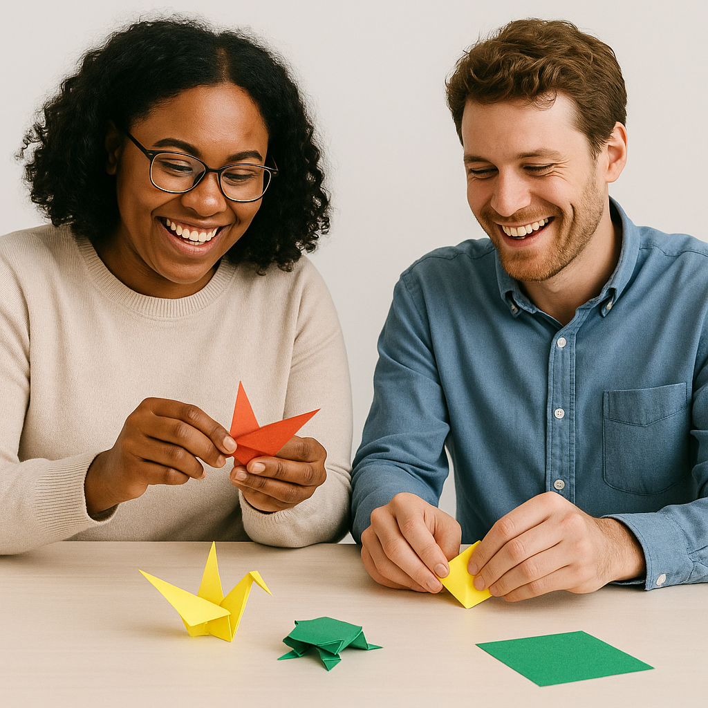 Office Origami + Hamper