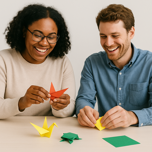 Office Origami + Hamper
