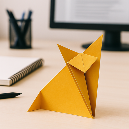 Office Origami + Hamper