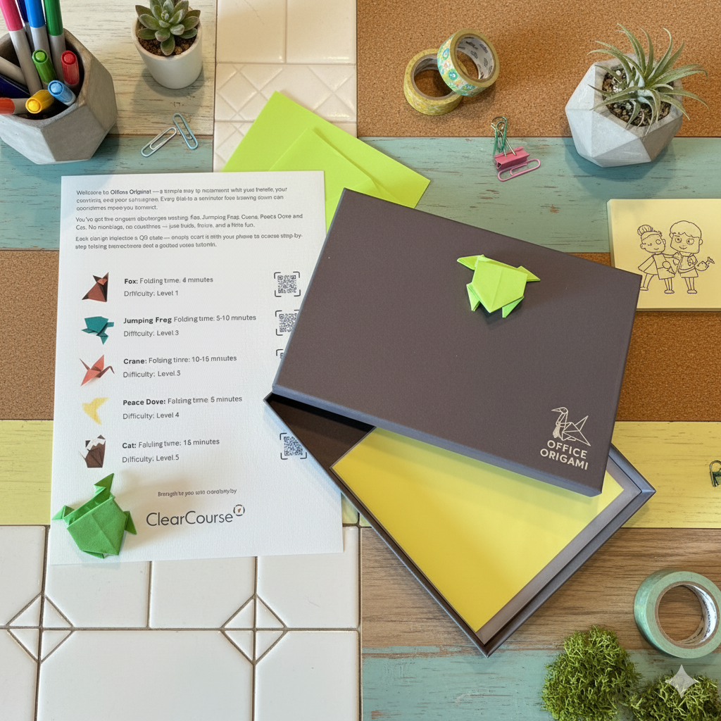 Office Origami + Letter