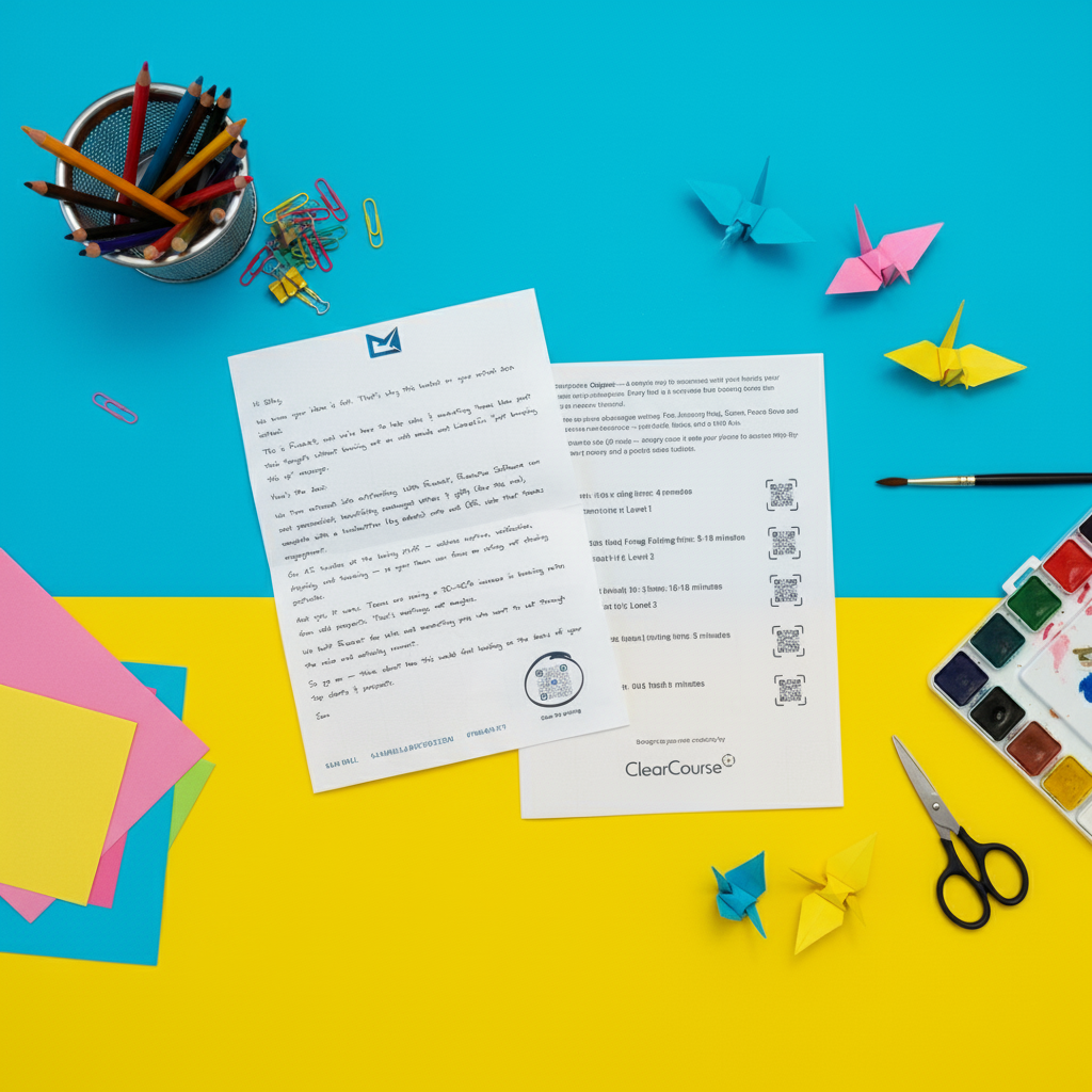 Office Origami + Letter