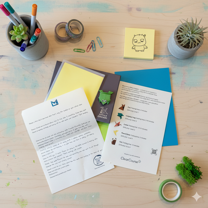 Office Origami + Hamper